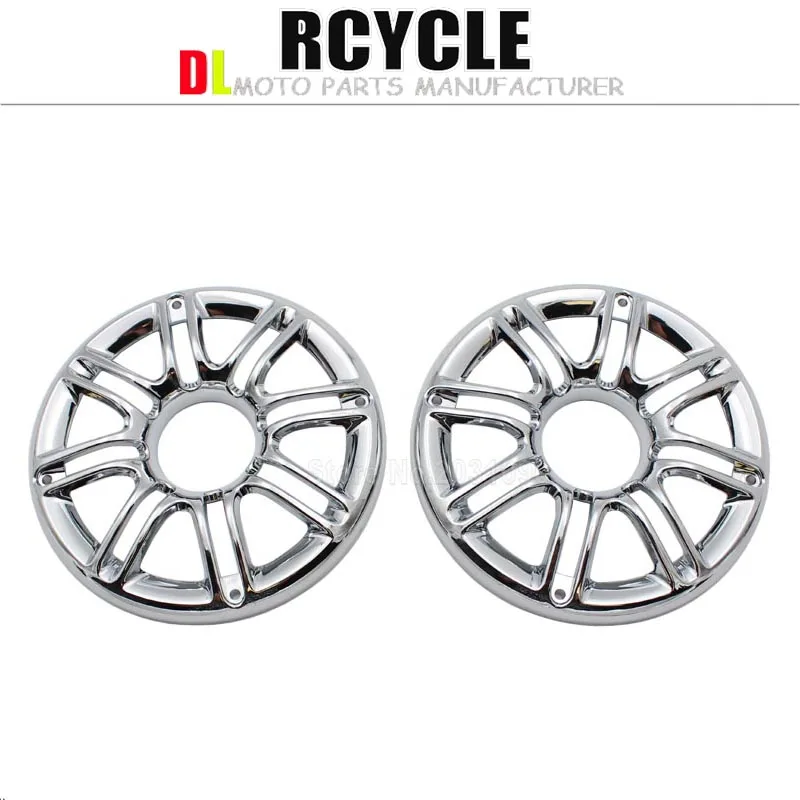 Хромированная накладка динамик ABS для гриля Harley Touring Electra Street Glide FLHTCU FLHTK|chrome speaker