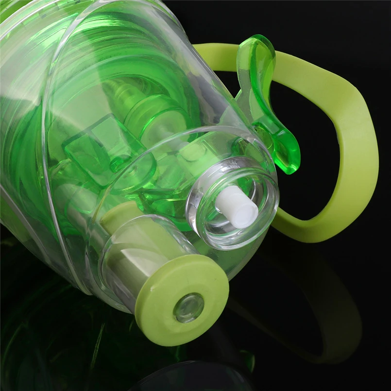 Creative Spray  600ML Sports Water Bottle Professional Sports Bottle for Outdoor Sports Gym Leak-proof Drinking Cup #4D11 (9)