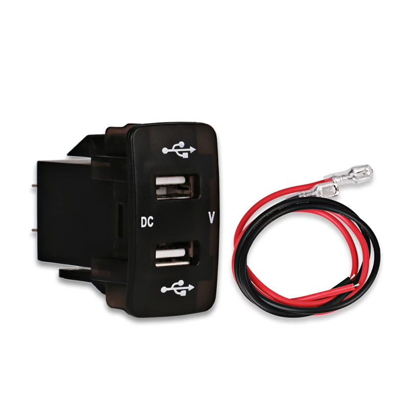 Urbanroad для Honda 5V 2.1A двойной USB порт автомобильное зарядное устройство
