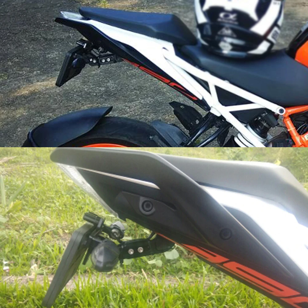 Держатель номерного знака мотоцикла задний держатель для рамки RC 125 200 390 690 990 1290