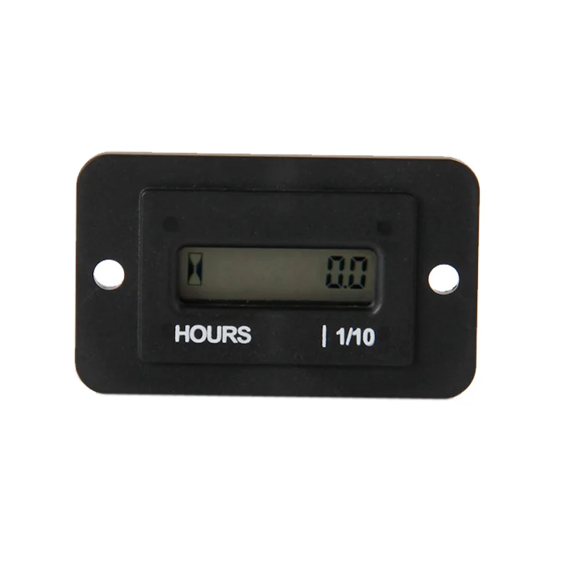 Resettable Digital HOUR METER Unique Design Timing System for DC 4.5-90V  Generator Diesel Gasoline Engine Free shipping - AliExpress
