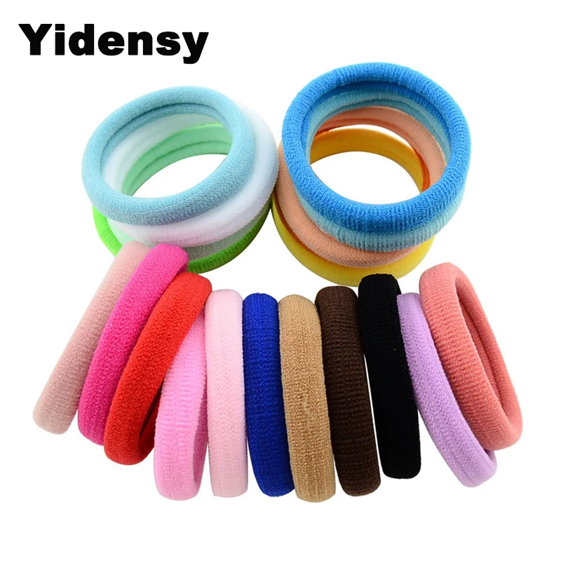 

Yidensy 20pcs Ramdomly Colorful Hair Accessories For Children Kids Girls Women Elastic Hairband Updo Ponytail Holder Jewelry