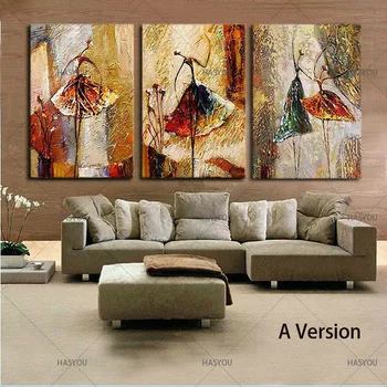 

Luxury Wall Artwork Hand-painted Thick Oil Abstract Ballerina Oil Painting Knife Painting Abstract Ballet Dancer Oil Painting
