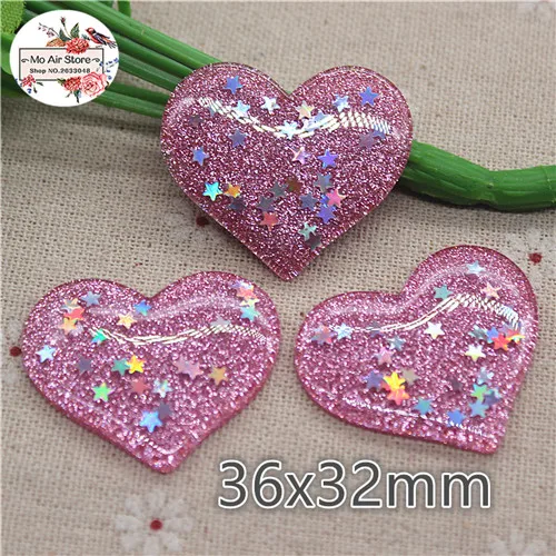 Mic Craft Shiny Hearts Pink 