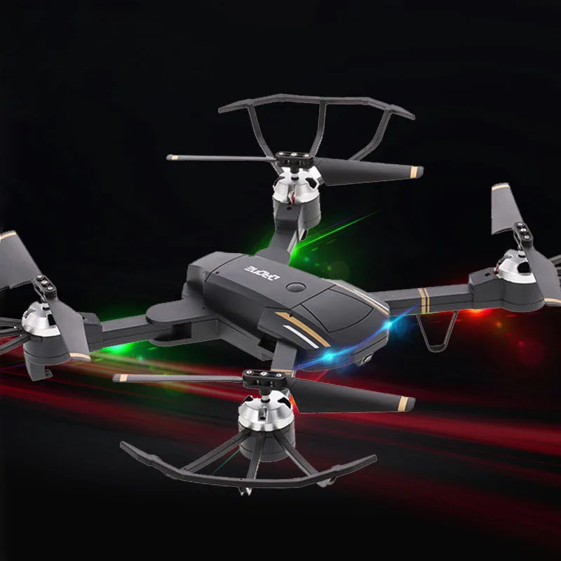 Дрон с камерой HD 0.3MP/2MP селфи FPV Радиоуправляемый квадрокоптер Летающий
