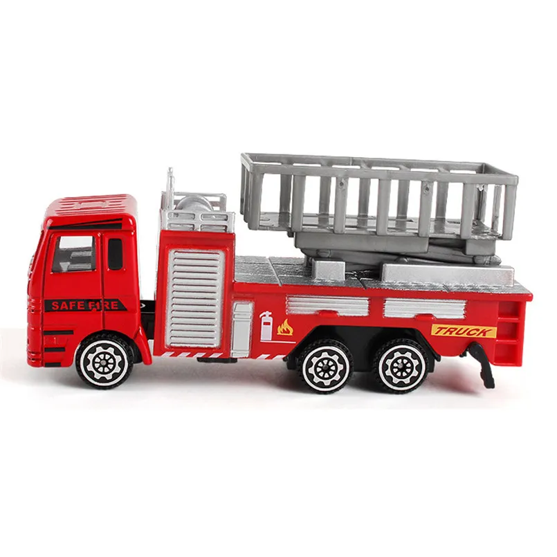 Сплав инженерной игрушка карьерный грузовик детский день рождения подарок Пожарная служба присутствующие игрушки для childrenToy транспортных