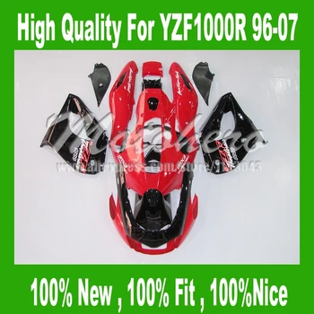 

100%NEW Red black Fairings for YAMAHA YZF1000R 96 97 98 99 00 01 02 03 04 05 06 07 YZF 1000R 96-07 ABS fairing kits