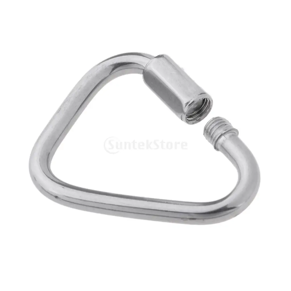 High Strength Scuba Diving BCD Triangle Hook Quick Link Clip Accessories