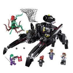 7127 Супер Герои "Джокер", "Бэтмен" Scuttler модель строительные блоки просвещать Рисунок Игрушки для детей Рождественский подарок
