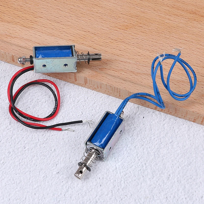 HUXUAN Dc 6V 24V Magnetic Solenoid Push&pull Open Frame Electromagnet TAU-0530T Wholesale