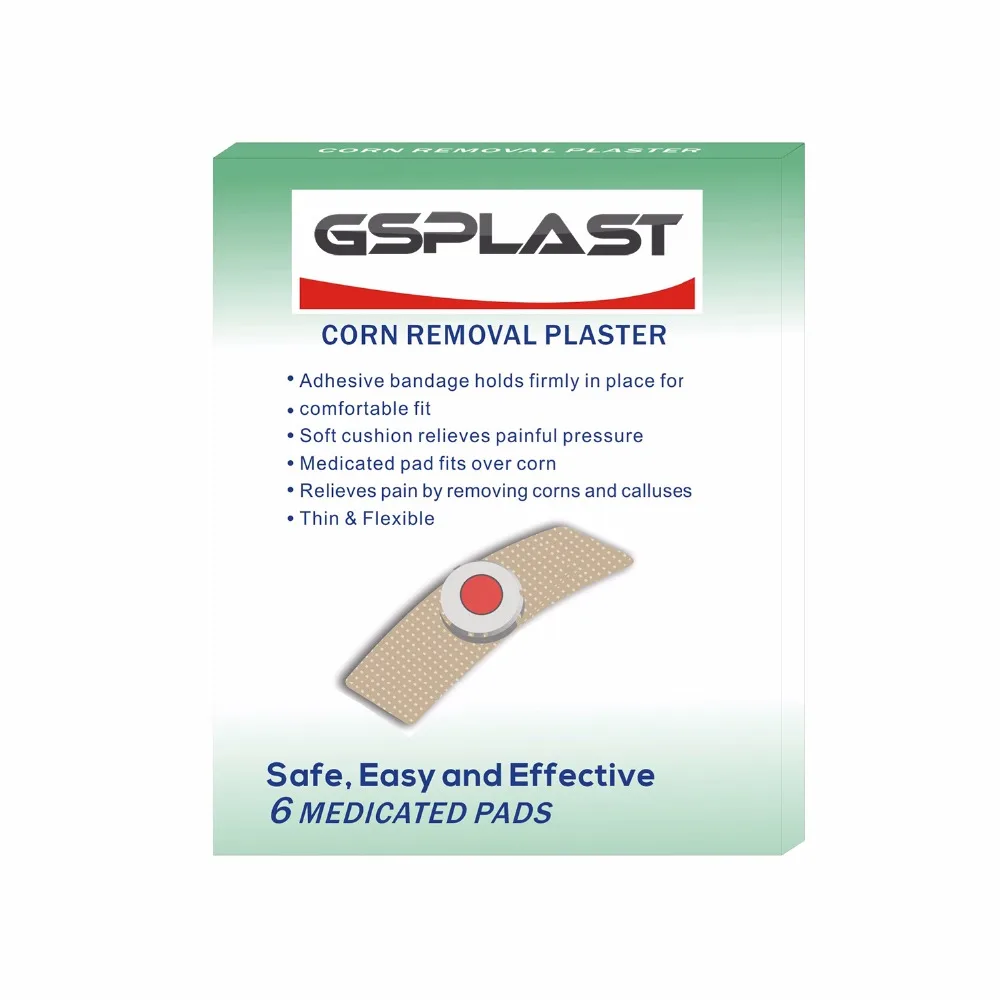 

12Pcs/2Box Medical Foot Corn Remover Patch Painless Foot Callus Remover Cure Corn/Warts/Thorn Plaster Patch Feet Health Care