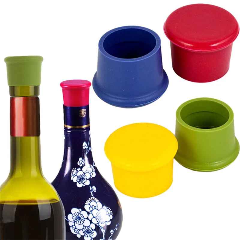 Quality Silicone Wine Beer Bottle Cap Stopper Strong Seal Keep Fresh