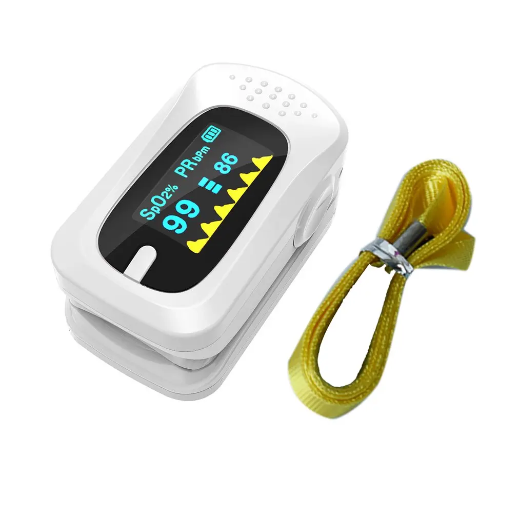 Digital Finger Pulse Oximeter Blood Pressure Monitor Heart Rate Blood