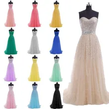 2015 new bereit zu versenden auf lager für champangne farbe geben verschiffen schatz-organza-abendkleid lang mit pailletten