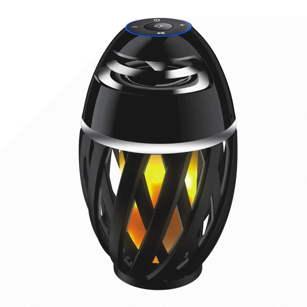 

LED A1C Bluetooth Flame Light Speaker Bluetooth 4.0 IP65 Waterproof Outdoor Ambience Light Camping Party KTV Bar Festive Audio