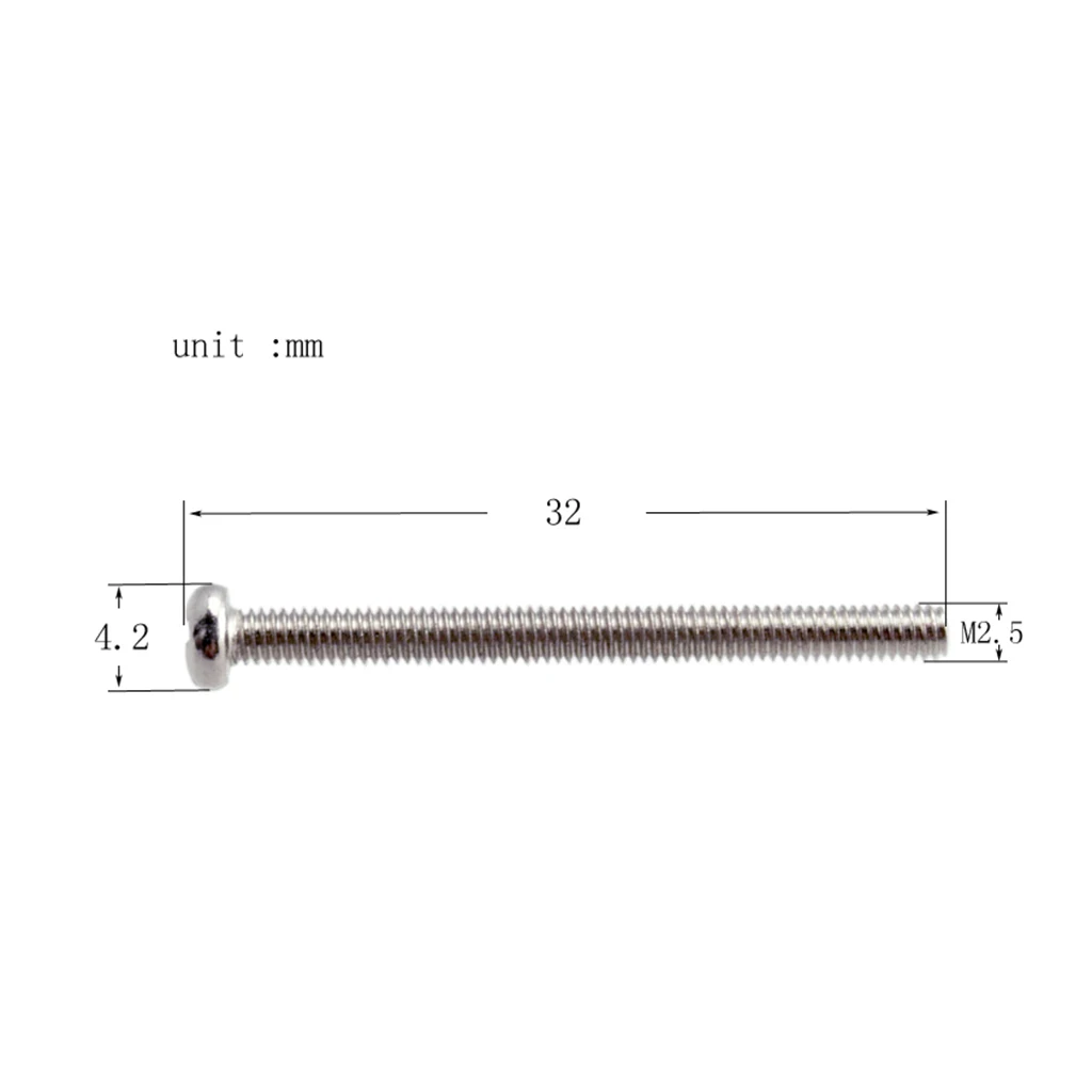 8 Pieces Metal Electric Guitar Humbucker Dual Coil Pickup Frame Screws w/ Springs Guitar Accessories