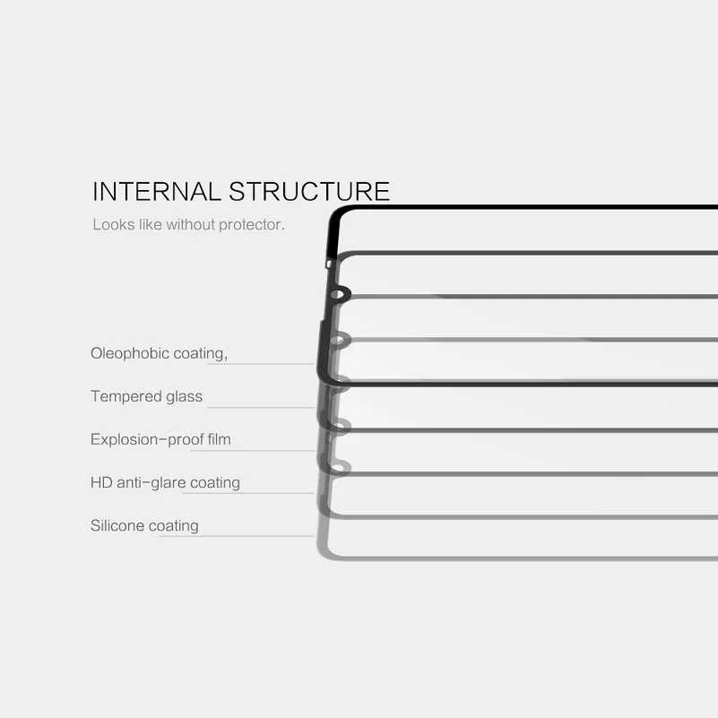 NILLKIN 3D CP+ Max/XD/H+ Pro Закаленное стекло-экран протектор для huawei P30 стекло 3D 2.5D плоский край Защитная пленка P30