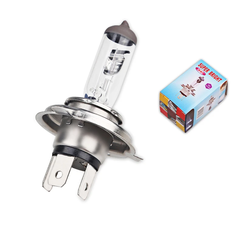 starlight headliner 1pcs H4 Halogen Light 12V 55W Car Bulb Halogen 4300K White Fog Halogen Bulb Car Head Lamp Light 12V Car Light Lamp cloudy headlights