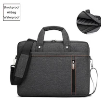 Большой размер, сумки для компьютера, чехлы, Противоударная подушка безопасности, водонепроницаемая сумка, роскошная Толстая сумка для ноутбука 12 13 14 15 15,6 17 17,3 дюймов