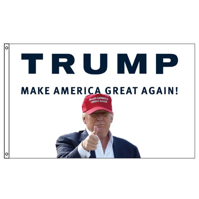 Американский президент Дональд флаг "Трамп" предвыборные флажки Дональд Трамп садовые баннеры яркие цвета для болельщиков Трамп - Цвет: D