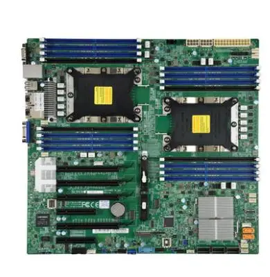 Материнская плата LGA3647 двойная с поддержкой 2 GPU карт|Пульты ДУ| |