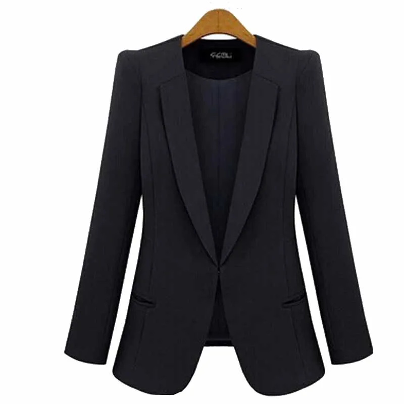 New-Fashion-Style-Summer-Winter-Blazer-Jackets-Slim-Thin-Blue-Cardigan ...