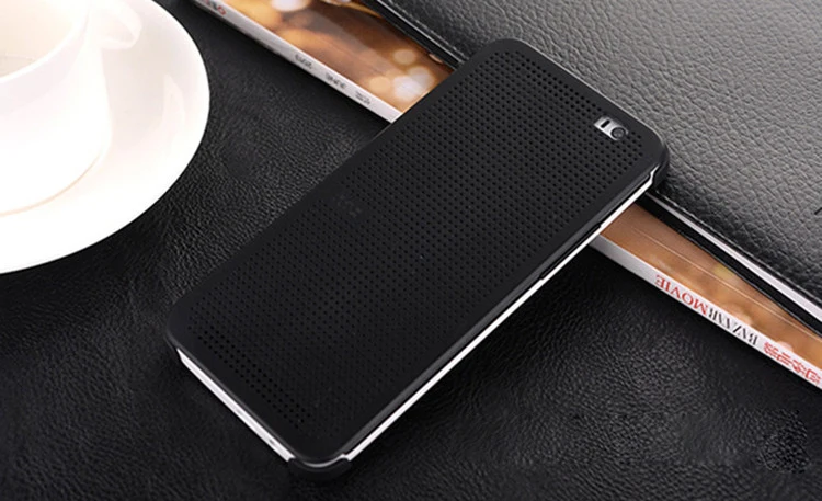 Для 2015 HTC One E8 с функцией автоматического сна Новый чехол ультра тонкий флип в