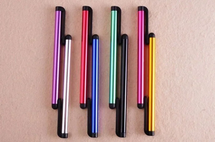 1000pcs freeshipping Universal Metal Touch Screen Stylus Pen for iPad iPhone Smart Phone Tablet