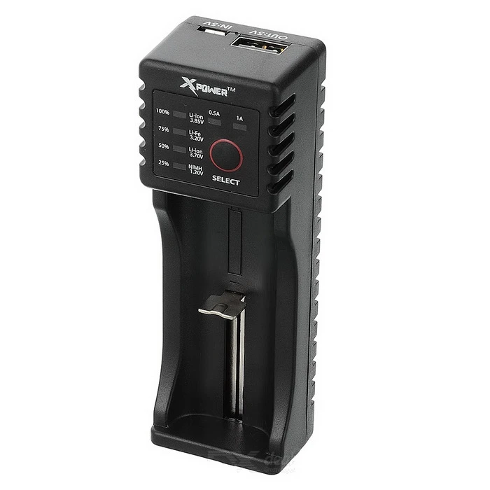 Xpower C1 умное Универсальное зарядное устройство li on Ni MH Li fe батарея внешний