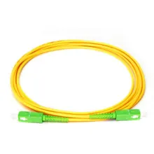 10pcs 3.0mm simplex fiber optic patch cord singlemode SC/APC-SC/APC 3meter 