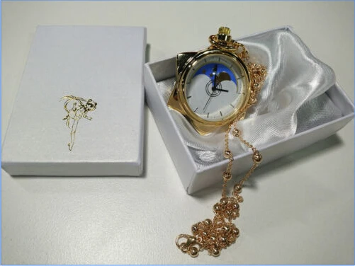 

Sailor Moon Watch Crystal Tuxedo Pocket Watch Halloween Cosplay