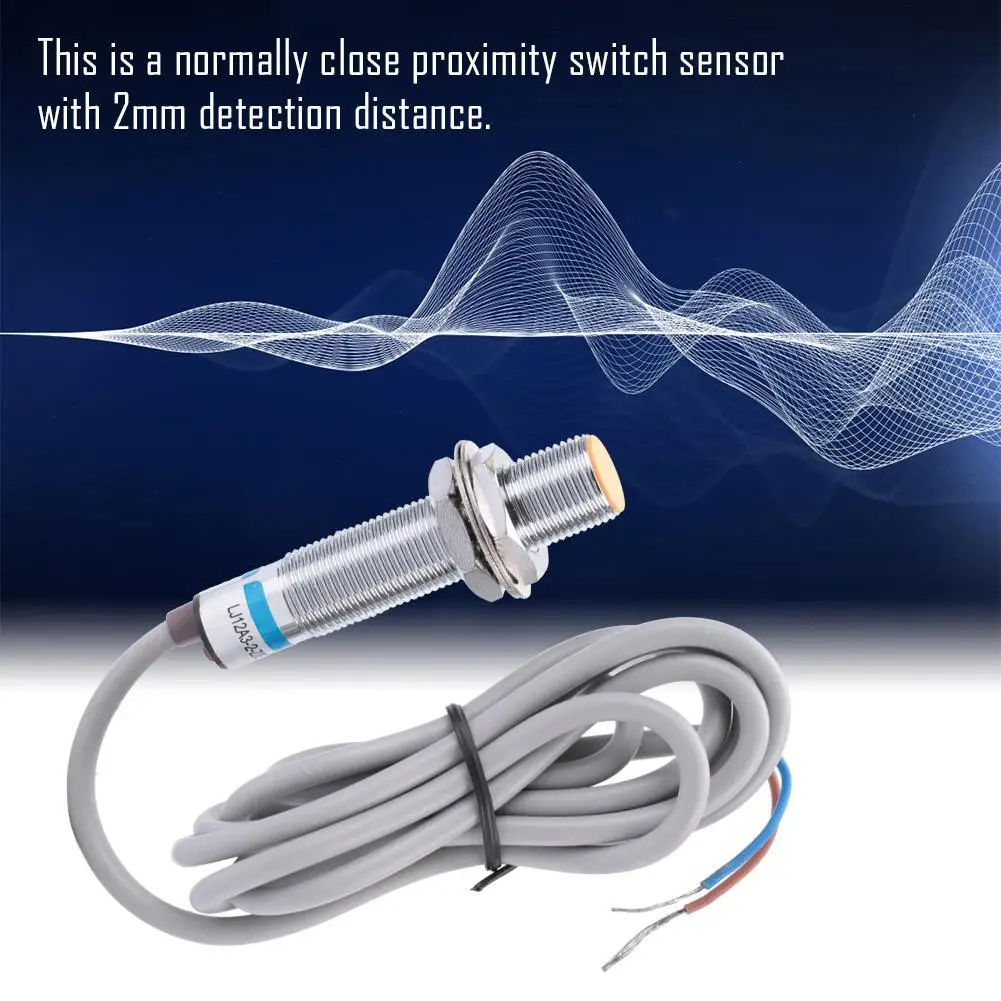

2mm LJ12A3-2-Z/EX Proximity Switch Sensor Inductive Proximity Sensor Switch DC 2-Wire Normally Close
