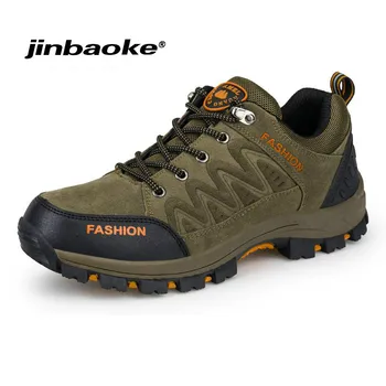 

New Trend Autumn Winter Men HIking shoes Breathable Waterproof Hunting antiskid tourism sneakers Outdoor Camping Trekking Shoes