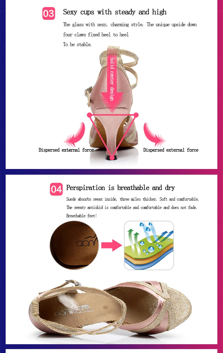 Женская пикантная атласная танцевальная обувь для латинских танцев премиум-класса женские летние сандалии для танцев на квадратном каблуке с мягкой подошвой 6194