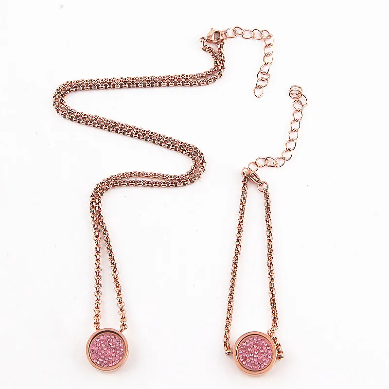 2 sets plata magnética cristal intercambiable mi moneda cambiar pulsera y collar DIY mujeres joyas 2 sets plata magnética cristal intercambiable mi moneda cambiar pulsera y collar DIY mujeres joyas