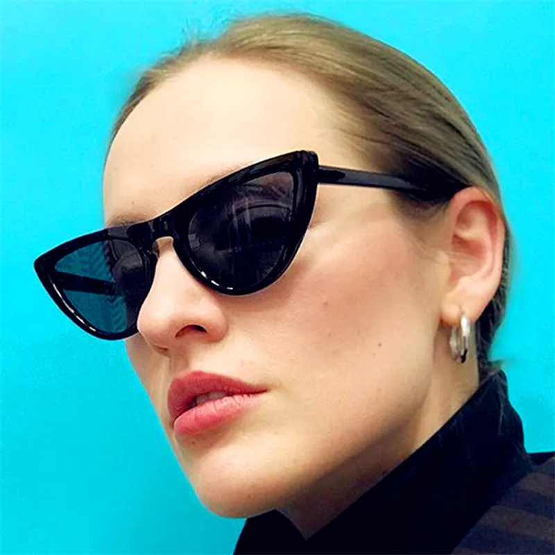 Женские солнцезащитные очки в стиле ретро Lunette de Soleil прозрачные ретро|Женские