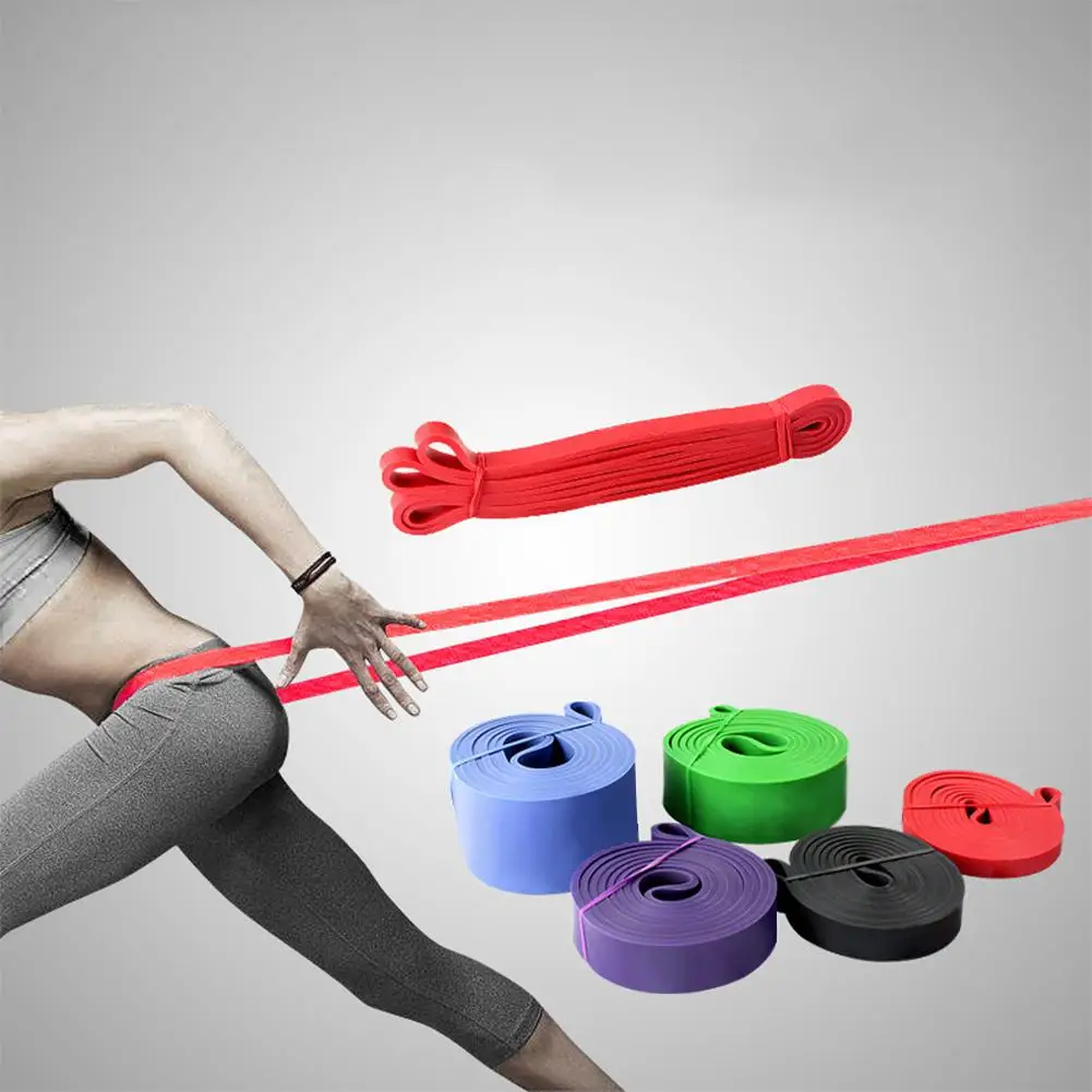 

HobbyLane Heavy Duty Rubber Loop Pull Rope Sports Stretch Tension Wrist Harness Yoga Rope Pull Pilates Fitness Belt