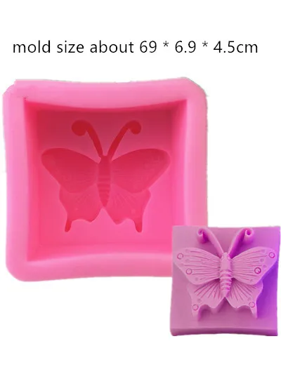

Butterfly Casting Soap Mould DIY baking cake chocolate Tool handmade soap Silicone Mold