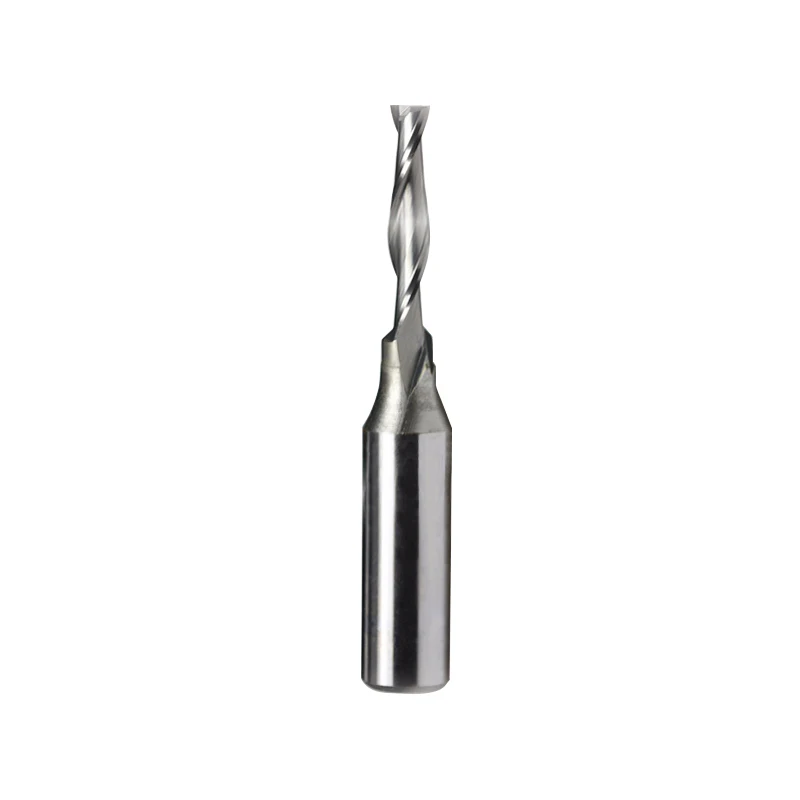 

1pc 1/2*6*30 TCT CNC Engraving Tungsten steel tools milling cutter 2 Flute Spiral straight cutter 1/2 shank cutter