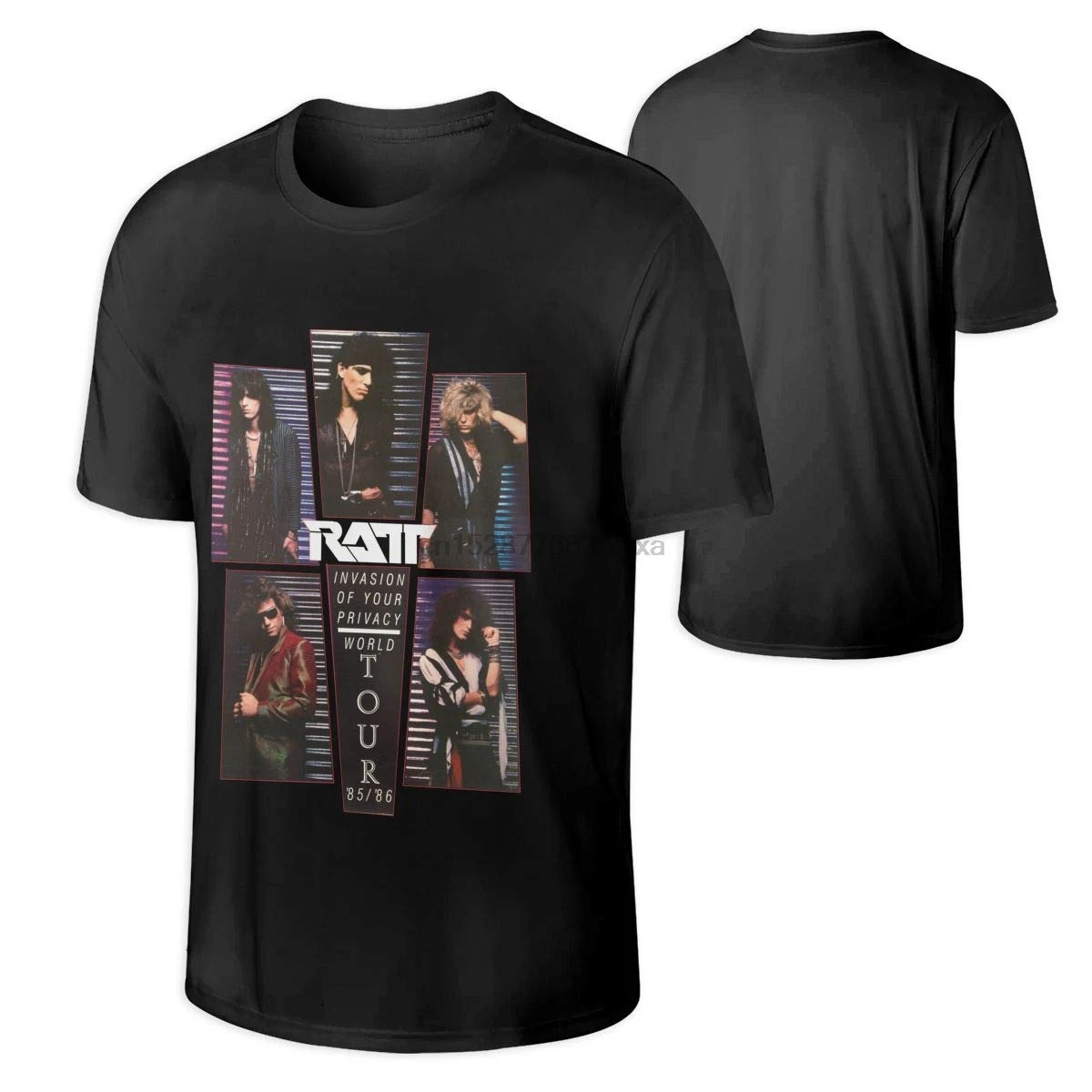 

Men RATT Band Fashionable Music Band Fans Short Sleeves T Shirt Gift(2)