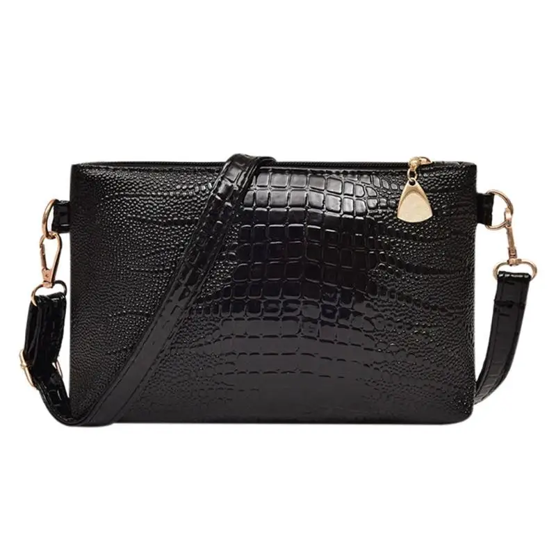 Luxury Brand Women Messenger Bag PU Leather Shoulder Bag Fashion Crossbody Bags Women Mini Handbag Small Zipper Envelope Clutch