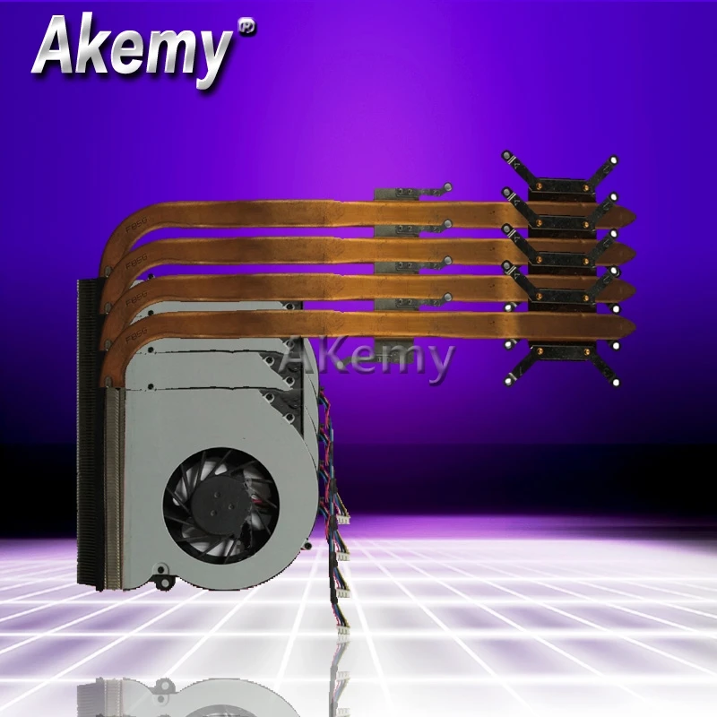 

Akemy Original For asus laptop heatsink cooling fan cpu coolerK52 K52F A52F X52F P52F k52J P52J A52J X52J K52D X52D CPU heatsink