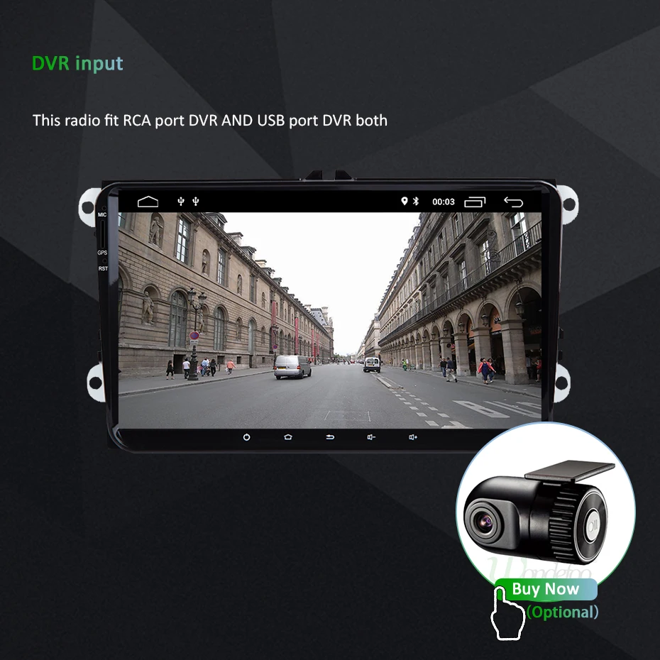 Best Android 9.0 DSP IPS 64G 2 DIN Radio for Seat Altea Toledo VW GOLF 5/6 Polo Passat B6 CC Tiguan Touran Navigation Stereo NO DVD 33