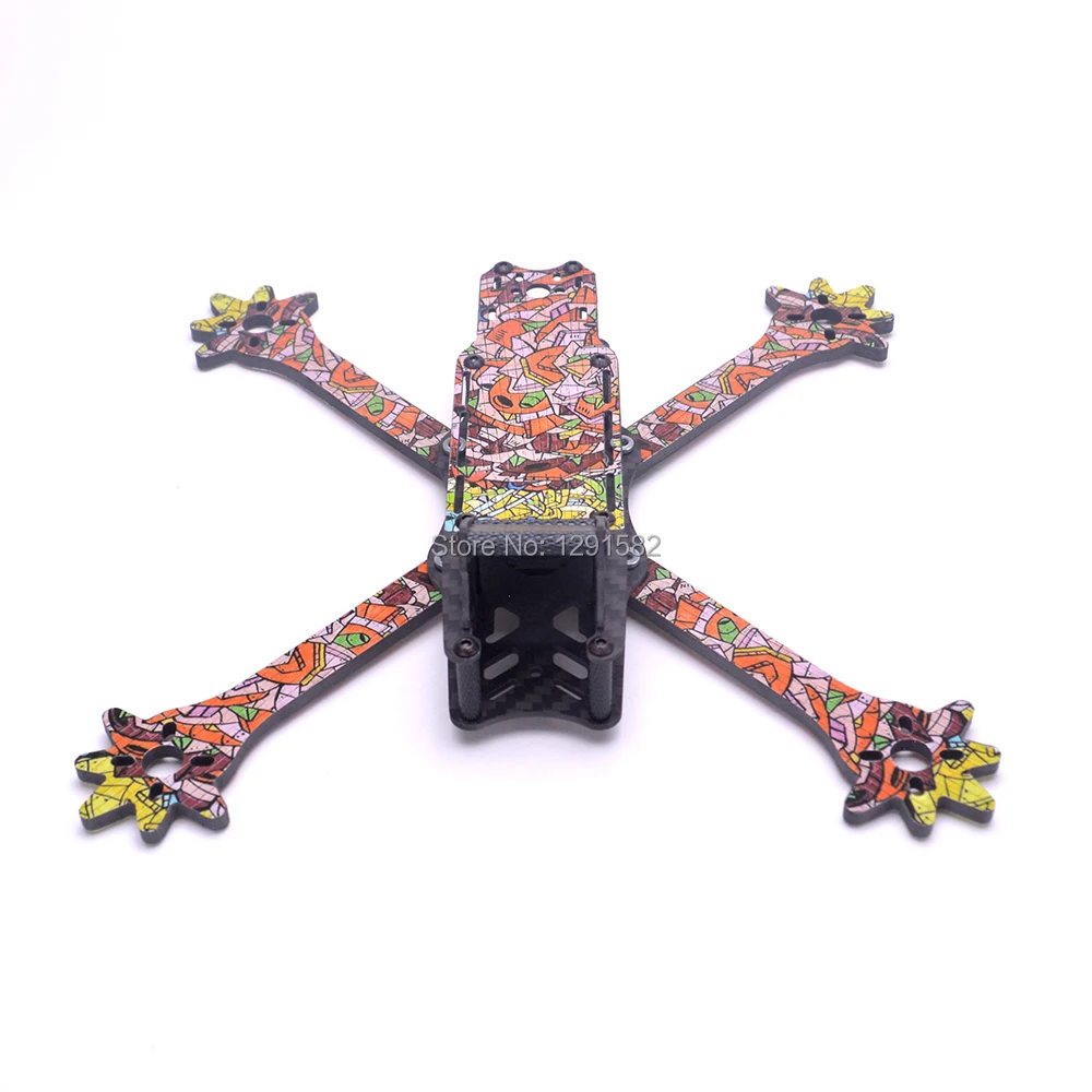 FPV Nova Freestyle 235 мм полный 3k карбоновый Квадрокоптер с рамкой True X 4 рукояткой для