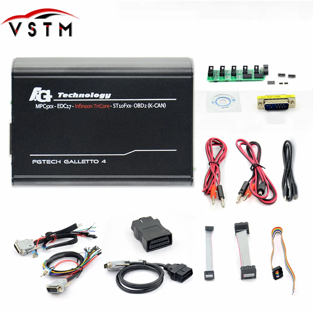 Fgtech V54 Galletto 4 Мастер ECU инструментов FG Tech BS Поддержка функция BDM металлический