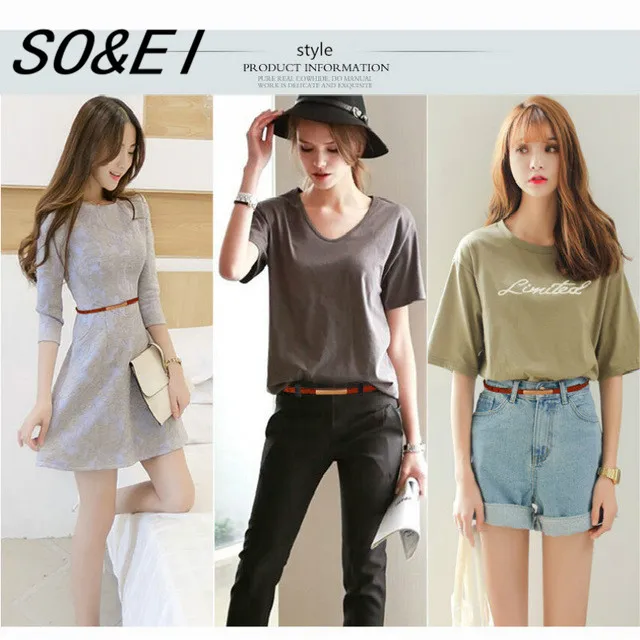 

SOEI Exquisite Fashion Style Belts For Women Cow Genuine Leather Designer Belt Women High Grade Quality Alloy Buckle Belt Women