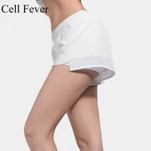 Спортивные шорты для женщин, одежда для фитнеса, летние быстросохнущие спортивные шорты для бега, спортивные шорты для йоги для дам, высокие эластичные шорты