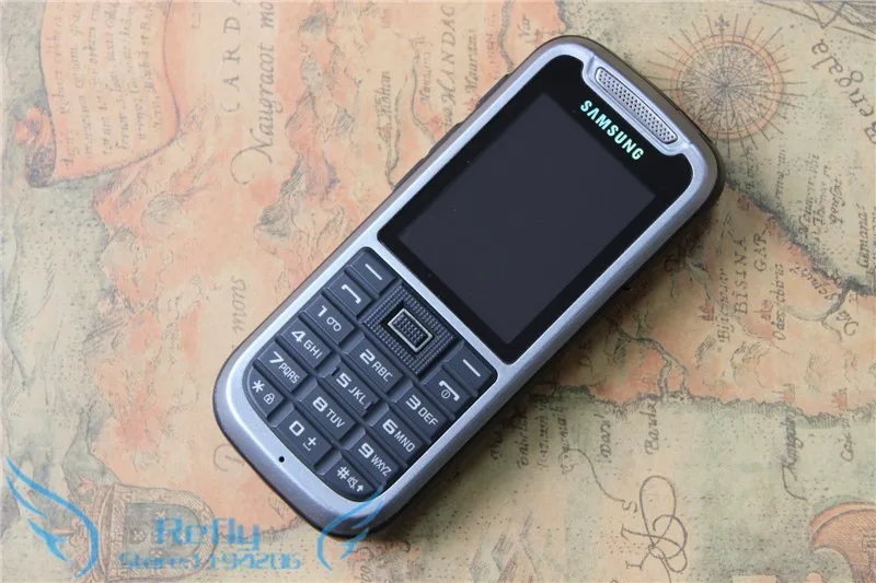 C3350 разблокированный samsung C3350 2,2 дюймов gps GSM дешевый отремонтированный мобильный телефон