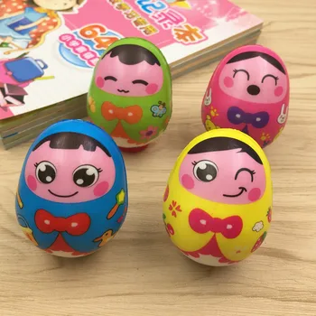 

Funny tumbler toy jigsaw Easter egg pupil prize novelty prank toy