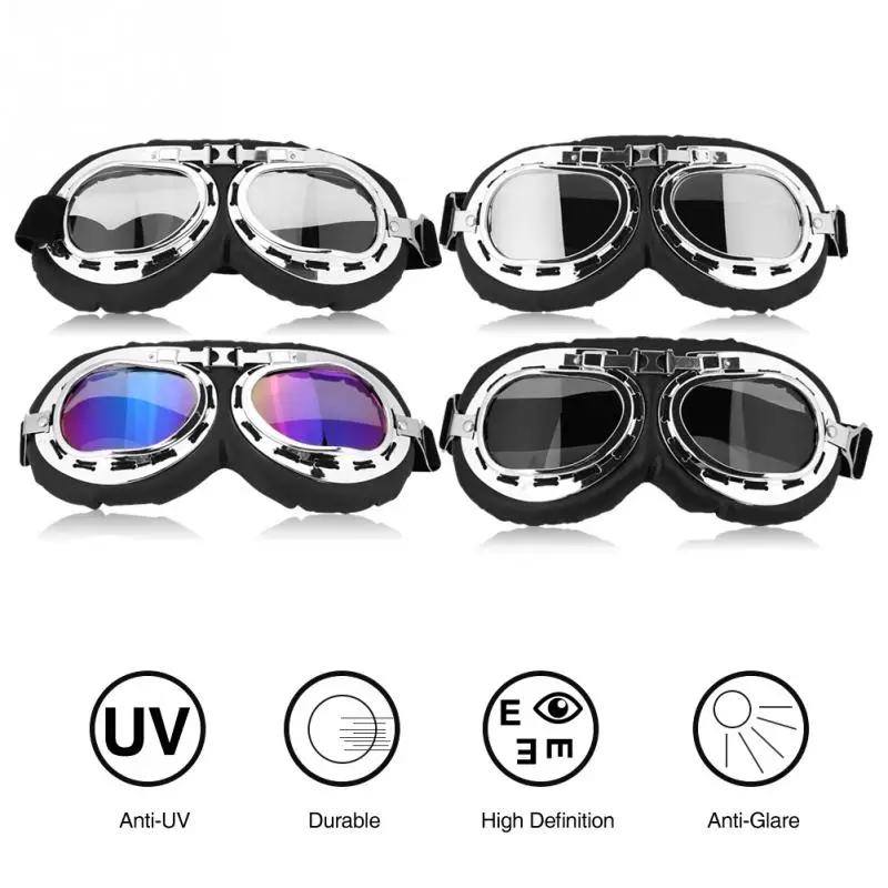 Motorcycle Outdoor Skiing Protective Glasses Riding Cycling Windproof Anti-UV Goggles | Автомобили и мотоциклы